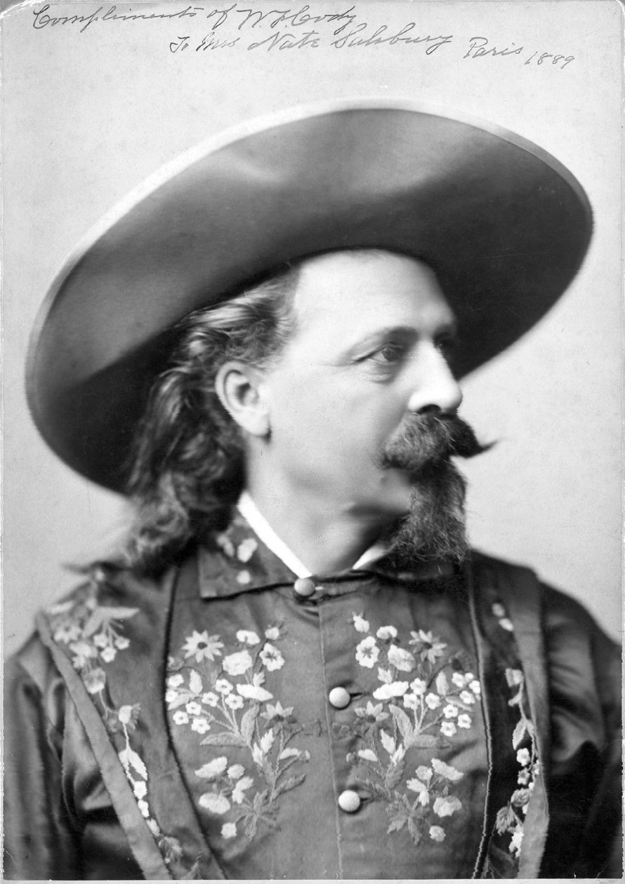 William Frederick Cody, 1889 körül alkotó: French Photographer