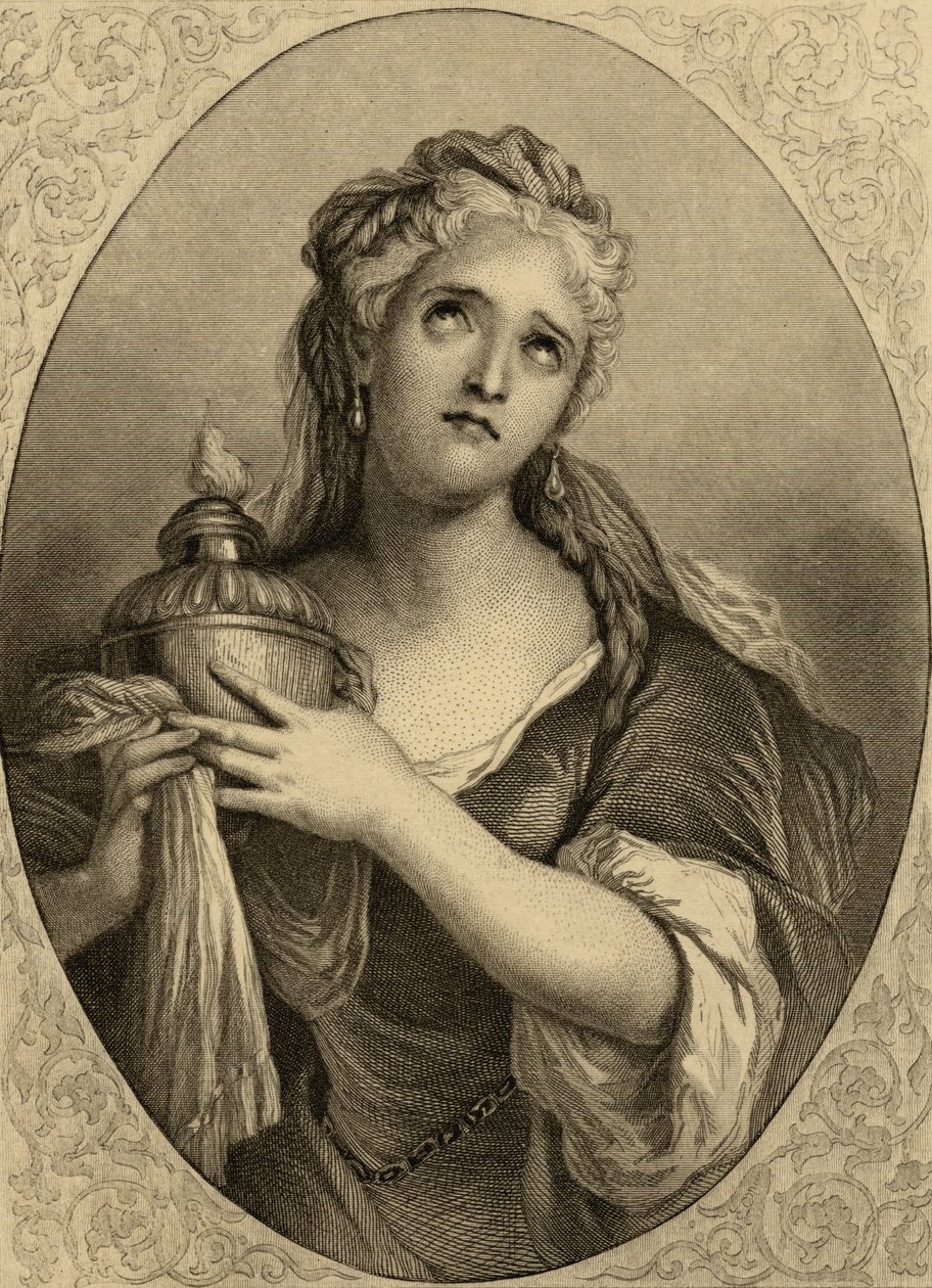 Adrienne Lecouvreur (1692-1730) alkotó: French School