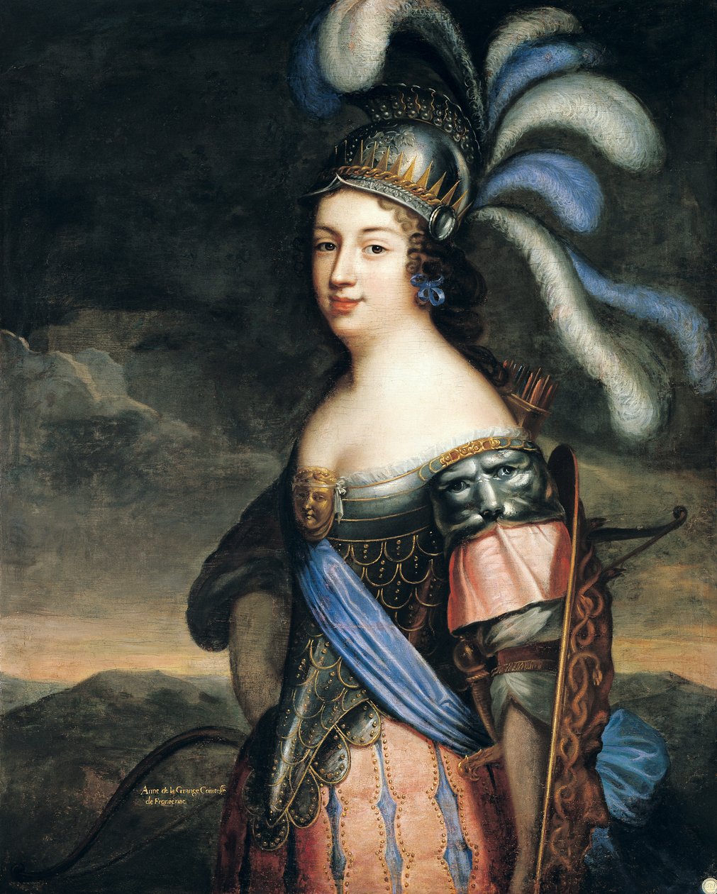 Anne de La Grange-Trianon (1632-1707) Palluau és Frontenac grófnője alkotó: French School