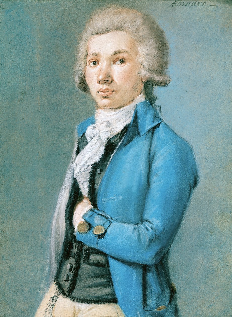 Antoine Barnave (1761-93) (pasztell, papír) alkotó: French School