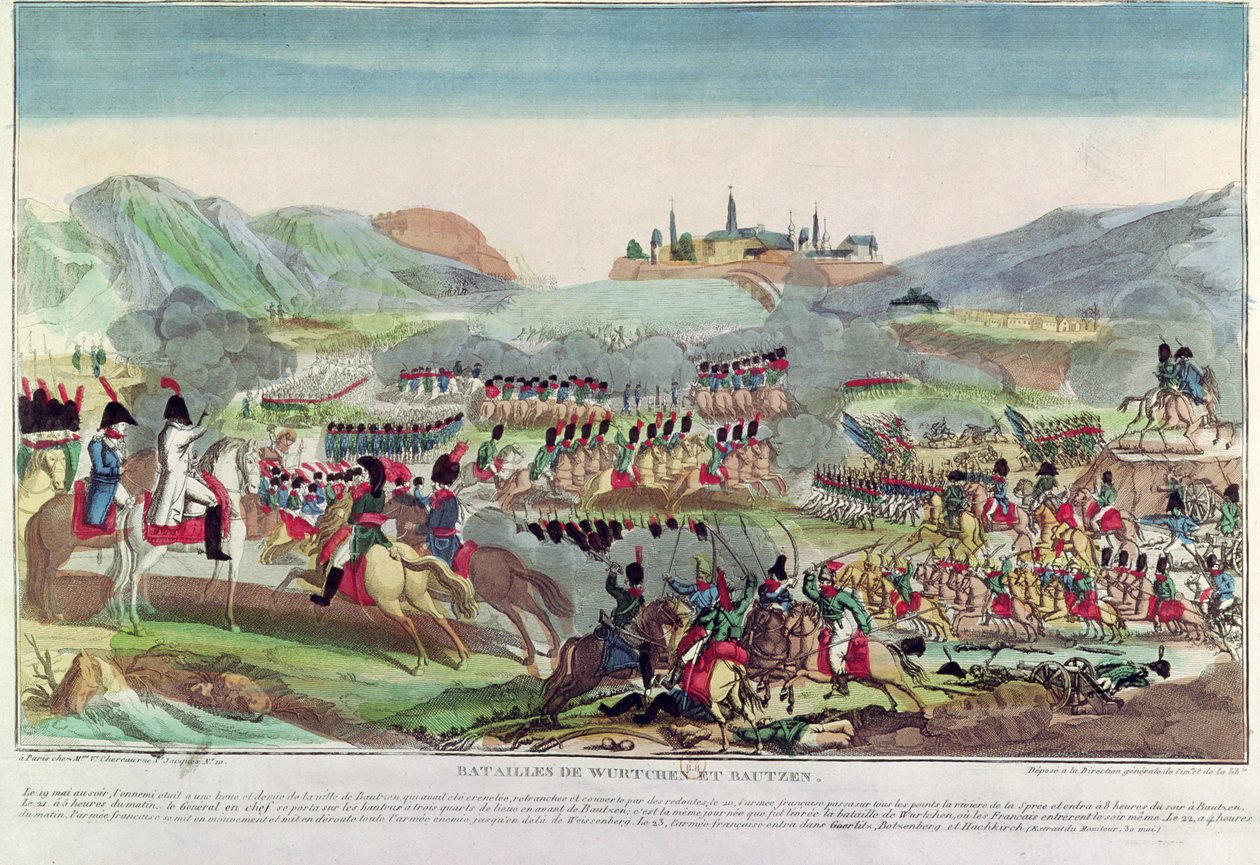 Wurtchen és Bautzen csatái, 1813. május 20 alkotó: French School