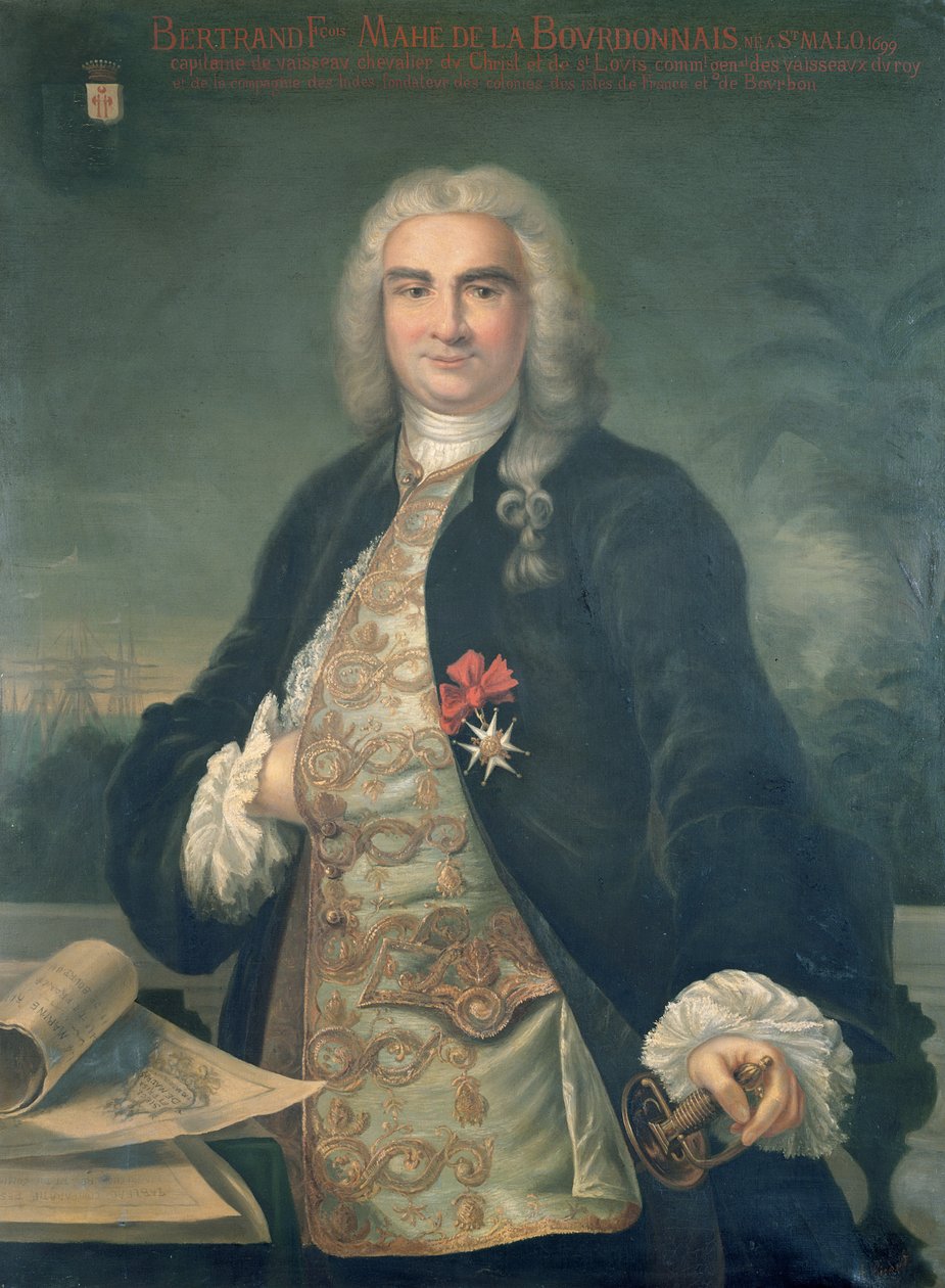 Bertrand-Francois Mahe de la Bourdonnais (1699-1753) alkotó: French School