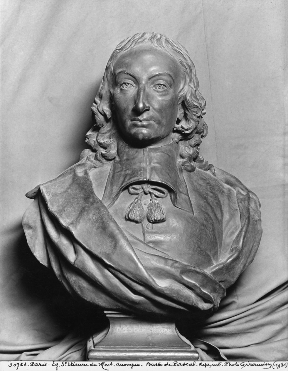 Blaise Pascal (márvány) alkotó: French School