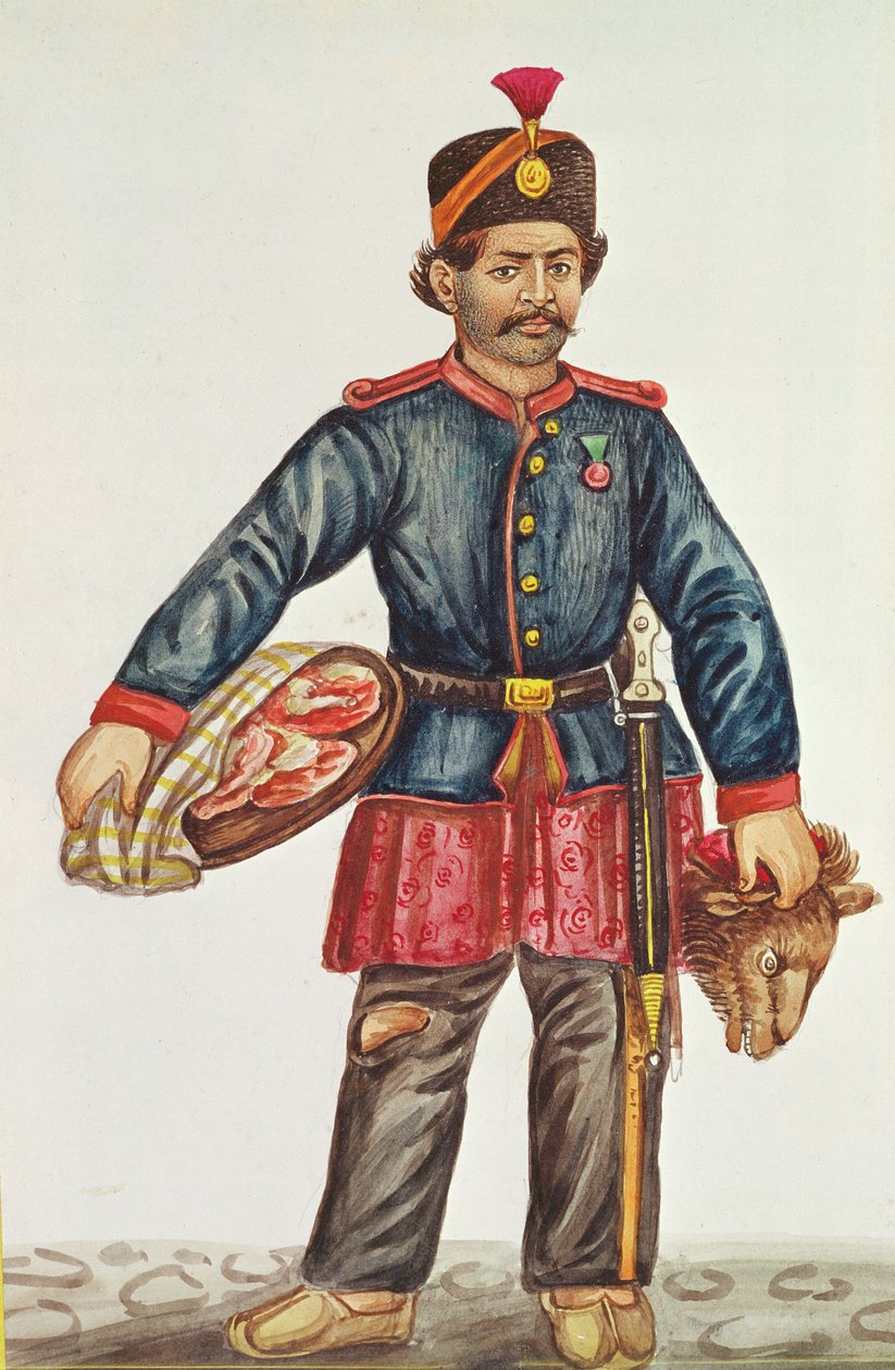 Mészáros Perzsiában alkotó: French School