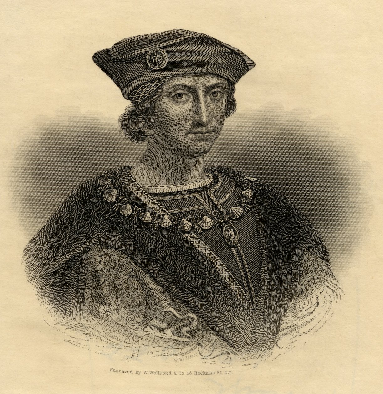 VIII. Károly (1470-98) francia király alkotó: French School