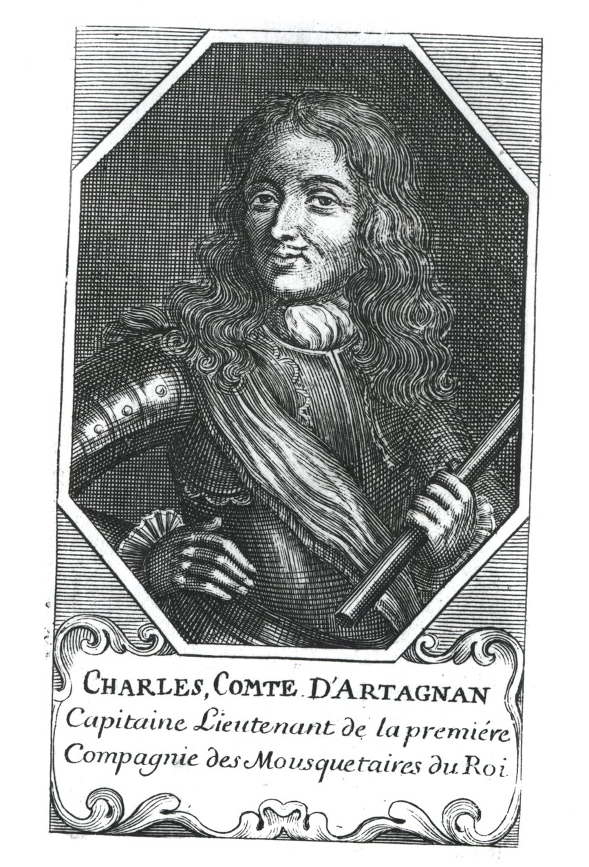 Charles de Montesquiou (1611-73) Artagnan grófja alkotó: French School