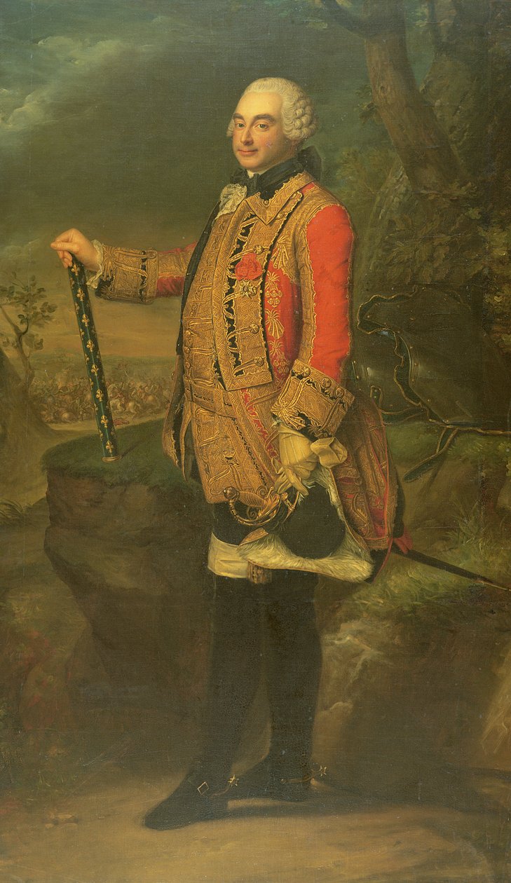 Charles de Rohan (1715-87) Soubise hercege alkotó: French School