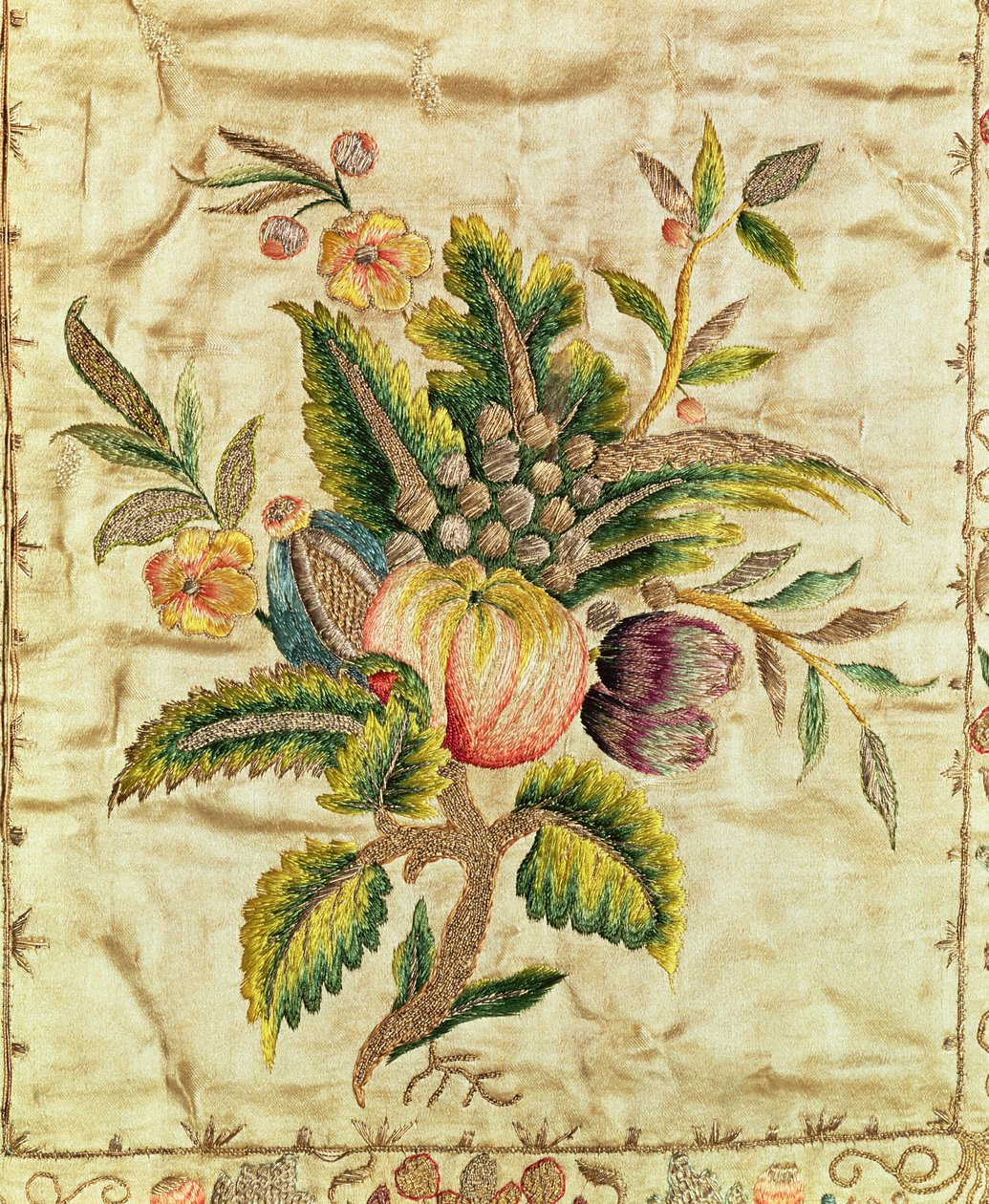 Chasuble, 1785 körül (arany és ezüst szálakkal hímzett szatén kanapén) alkotó: French School