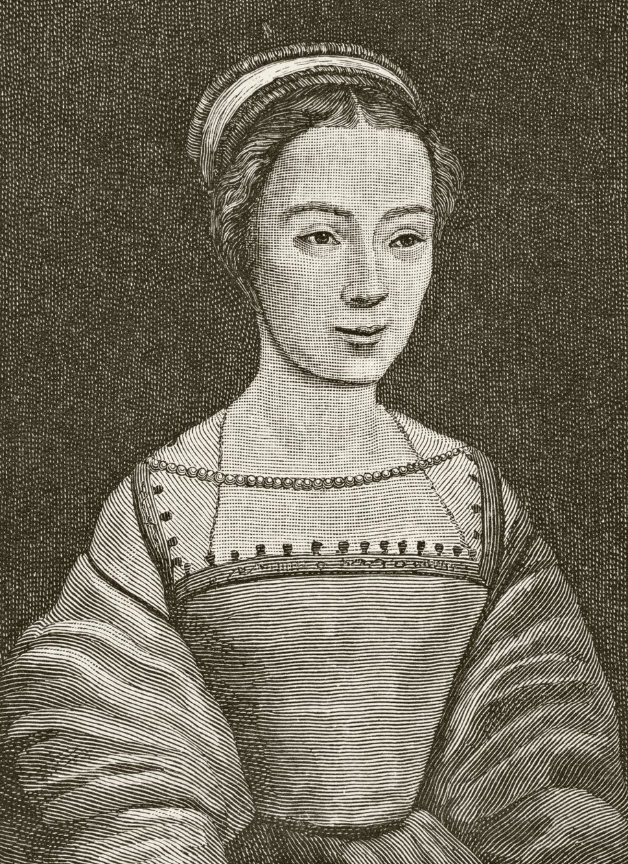 Claude of France, Paul Lacroix (1806-84) „Tudomány és irodalom a középkorban” című művéből 1878-ban jelent meg Londonban. alkotó: French School