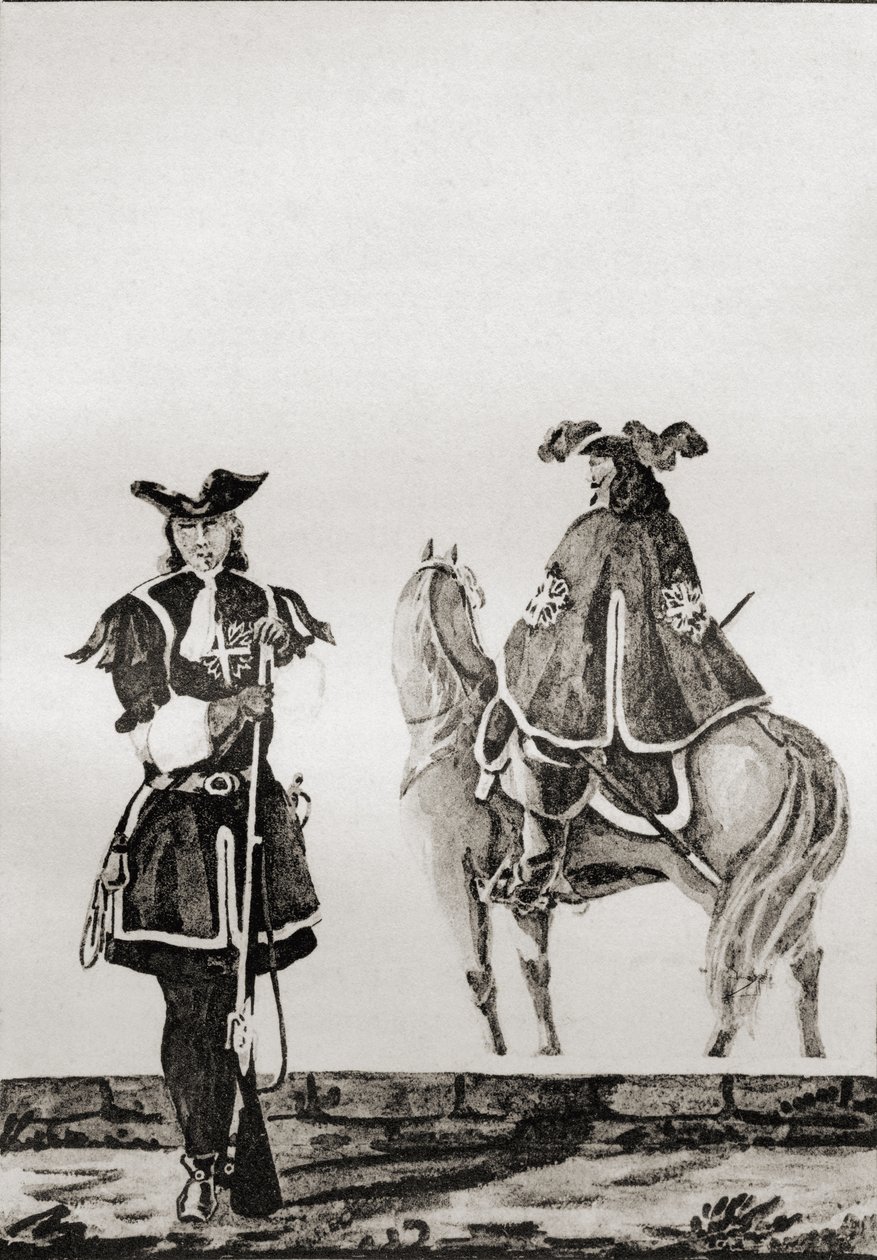 XIV. Lajos király testőreinek társasága, a "Memoires de Charles de Batz-Castelmore Comte d