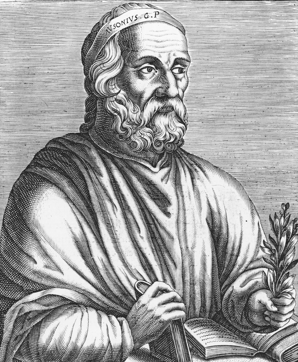 Decimus Maximus Ausonius (310-395 körül) 1584 alkotó: French School