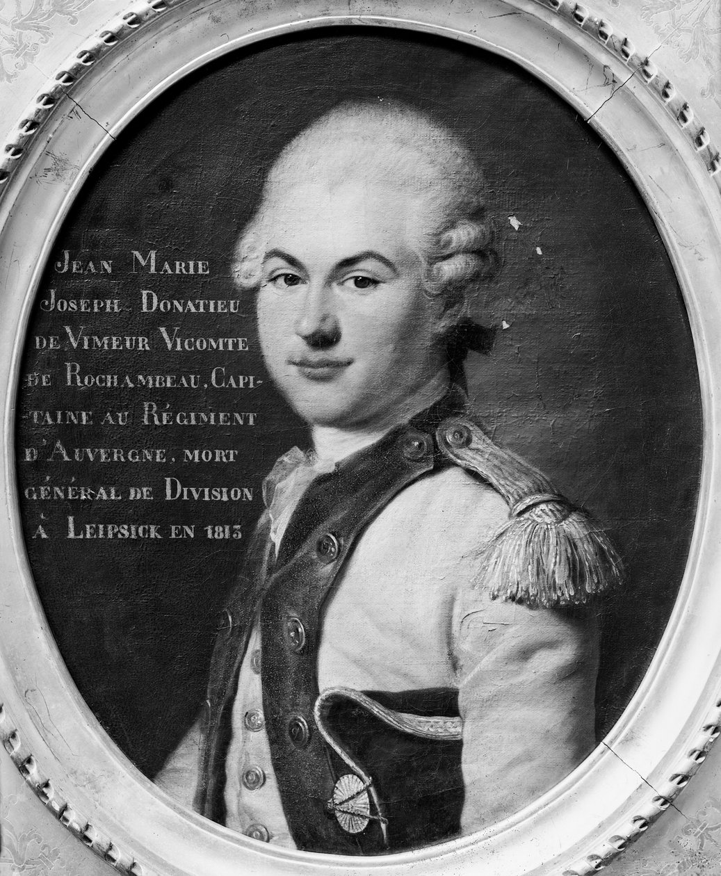 Donatien Marie Joseph de Vimeur (1755-1813) de Rochambeau vicomte alkotó: French School