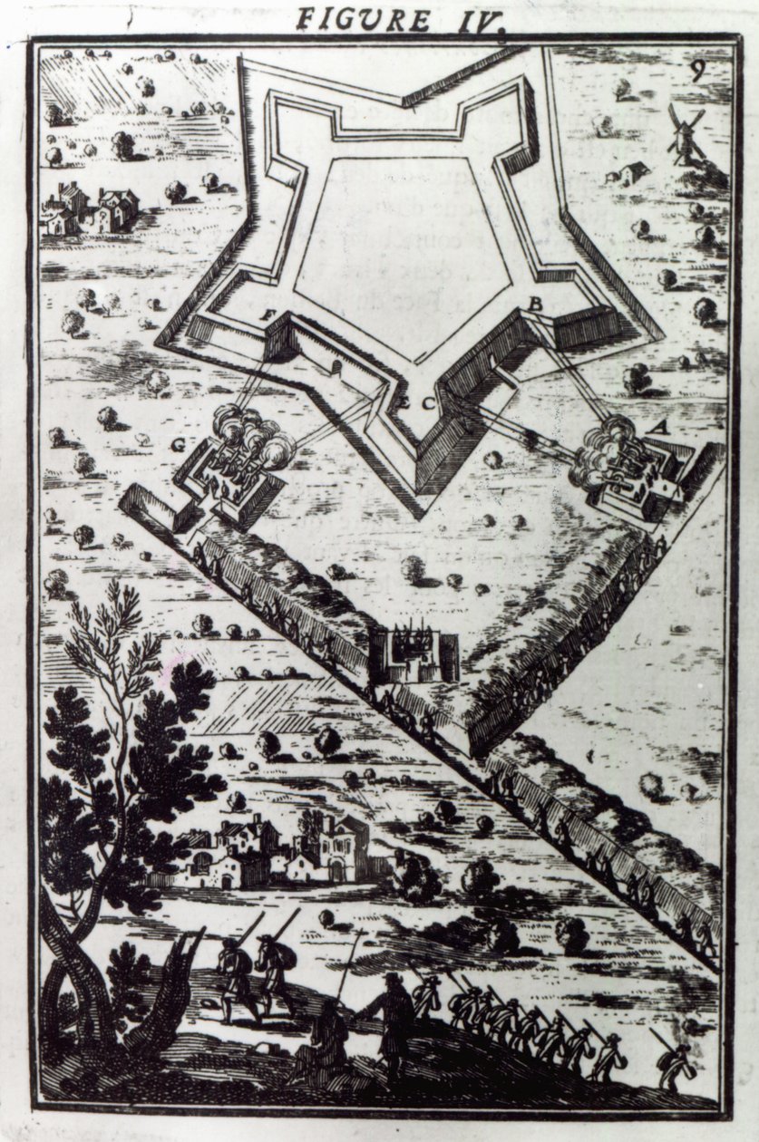 IV. ábra, A. M. Mallet „Les Travaux de Mars, ou L