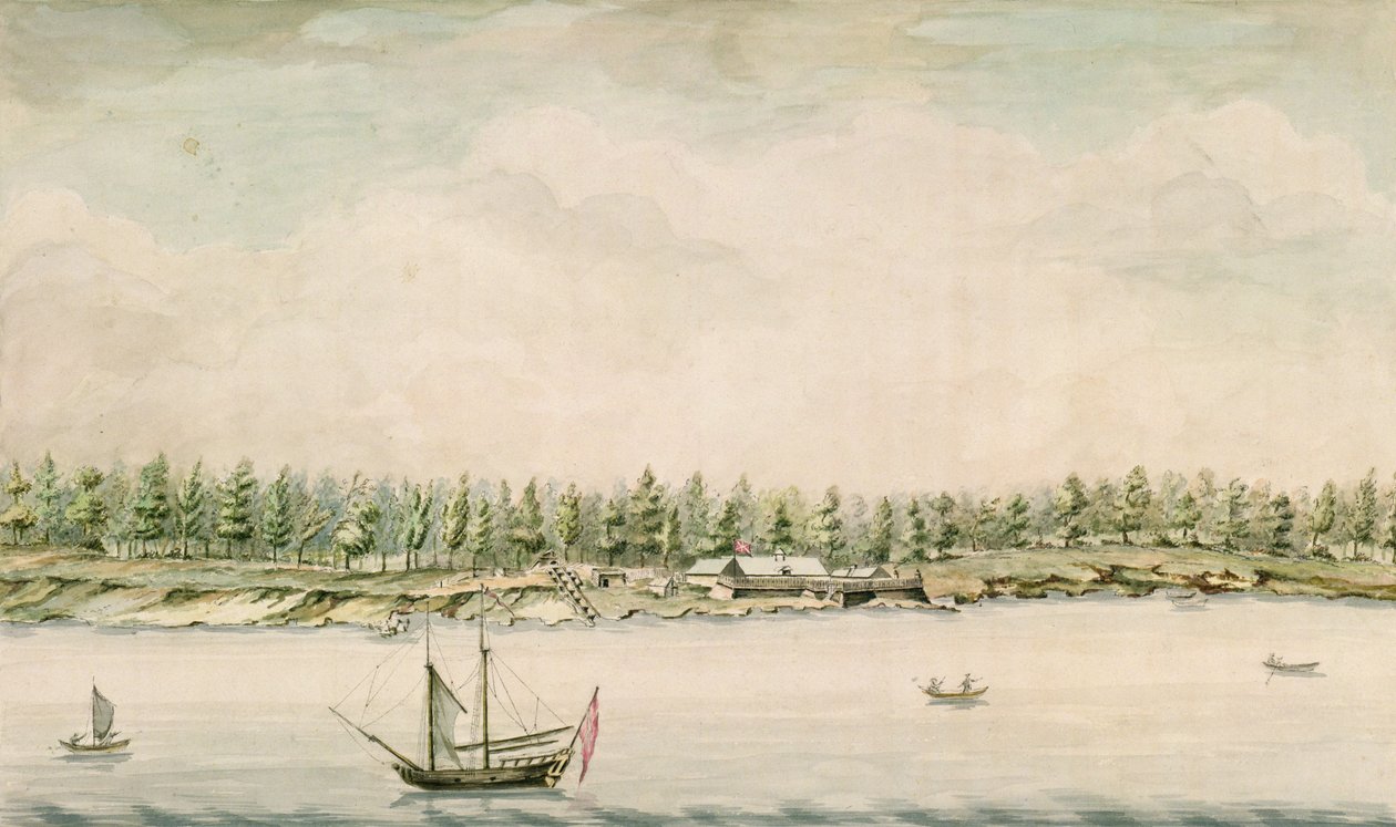Fort Erie, tizennyolcadik század vége alkotó: French School