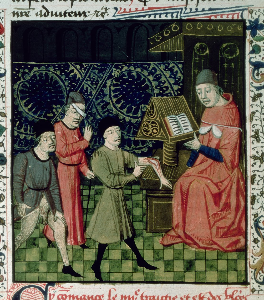 Fr 396 f.66 Guy de Chauliac A sebész klinikája alkotó: French School