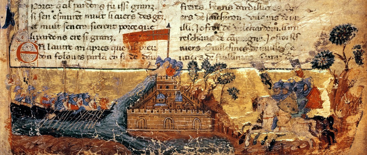 Fr 4972 f.1: Jeruzsálem a keresztes hadjáratokban alkotó: French School