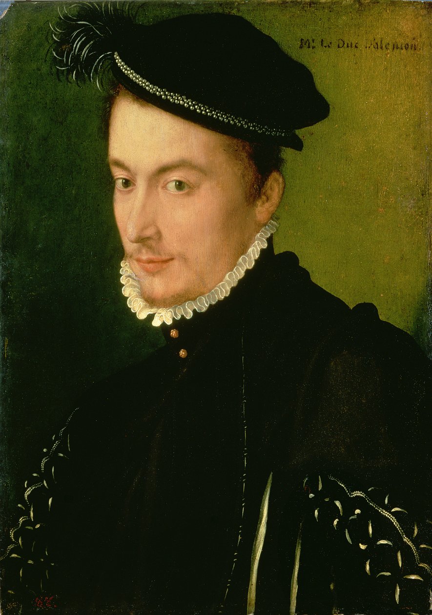 Francois de Valois (1554-84), Alencon hercege, 1560-as évek alkotó: French School