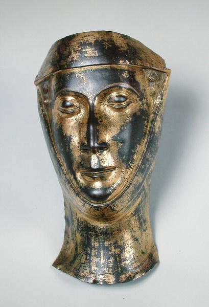 Herbert Lanier (1290) feleségének síremléke (aranyozott réz) alkotó: French School
