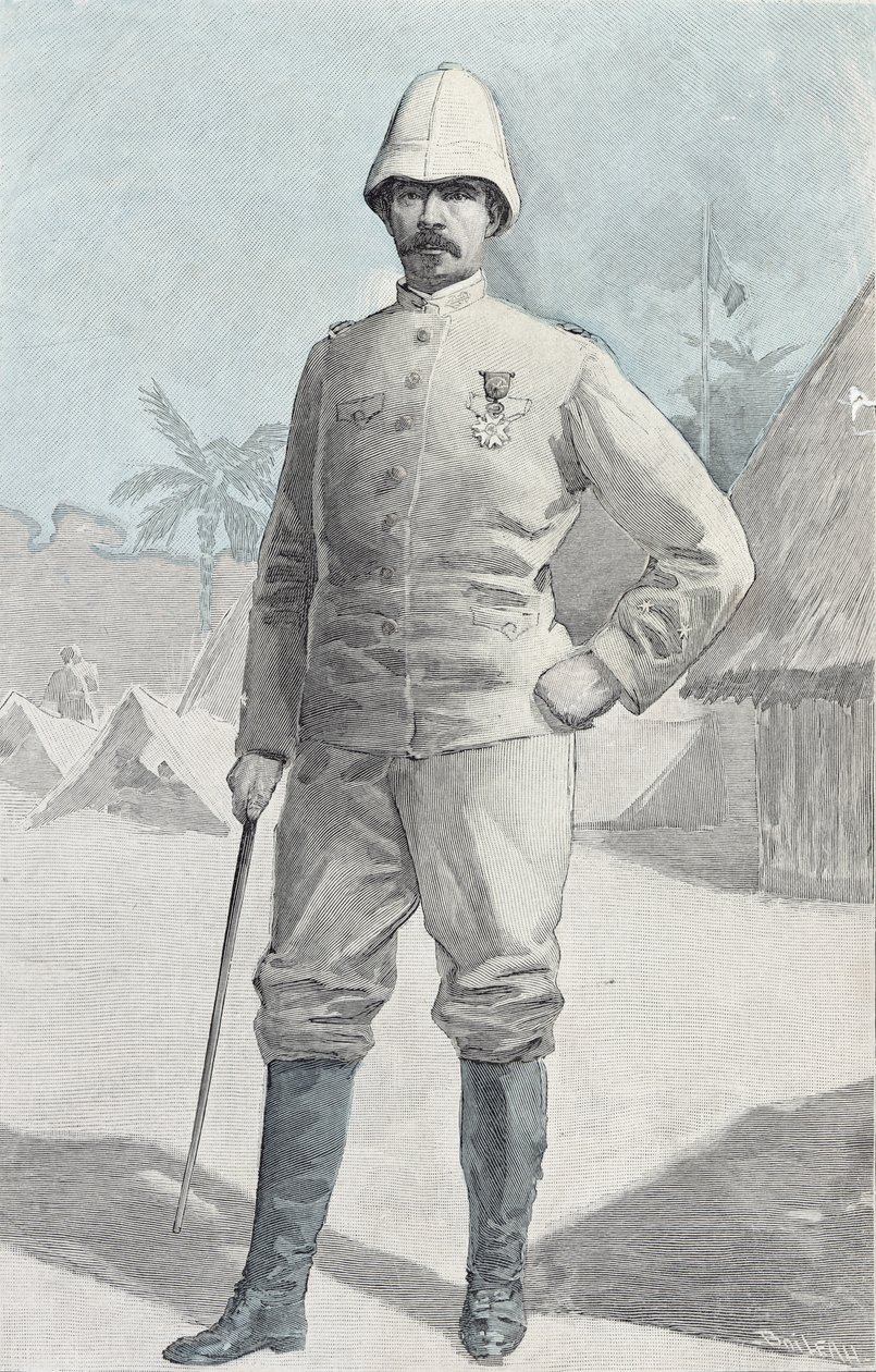Alfred Amedee Dodds tábornok (1842-1922) alkotó: French School