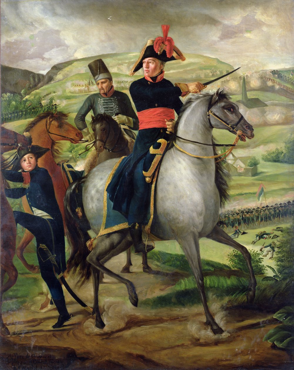 Louis Marie Turreau de Garambouville tábornok (1756-1816) a Gravieres-ügyben, 1800 (lásd még: 160490) alkotó: French School