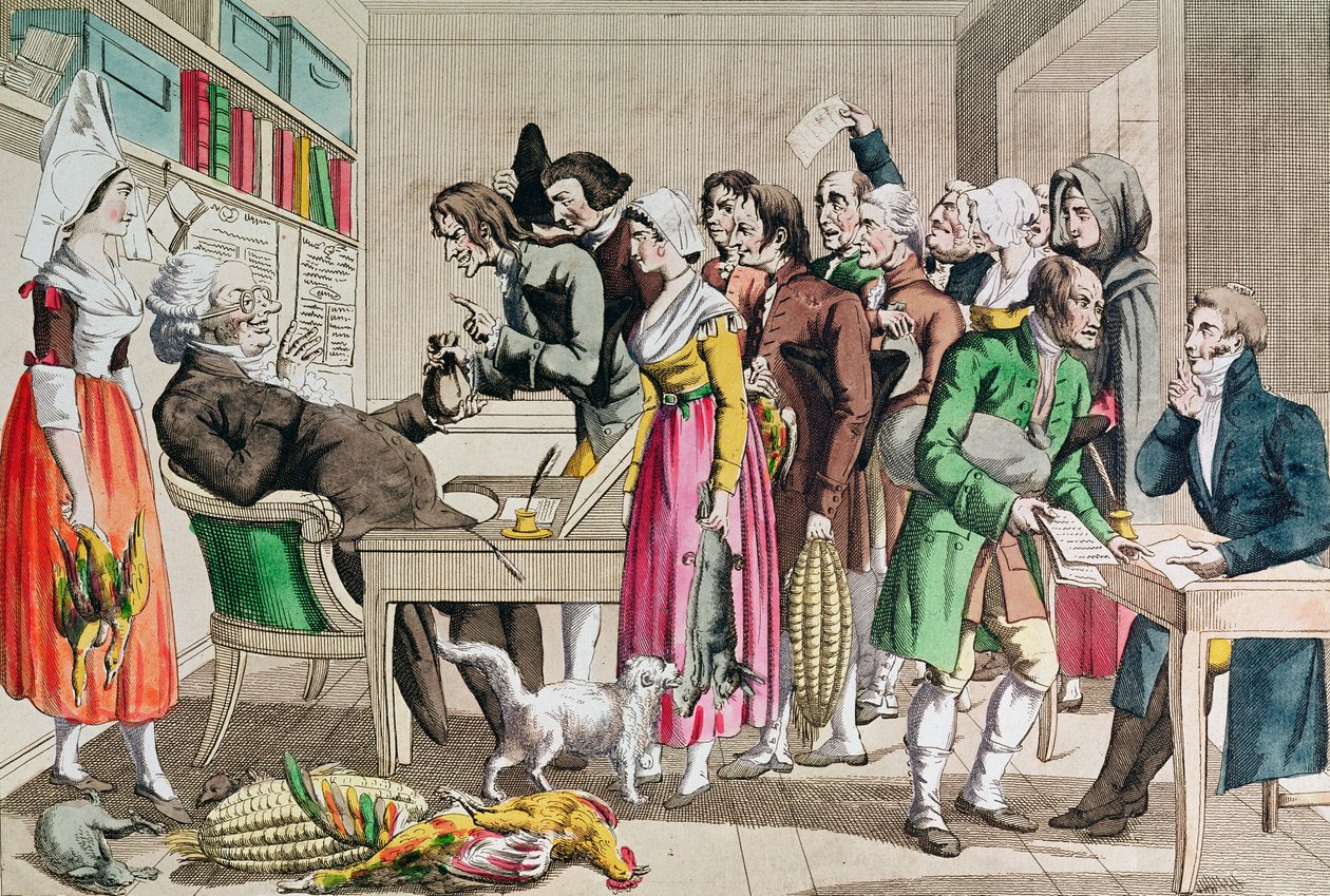 Gripardin, Normandia államügyésze alkotó: French School
