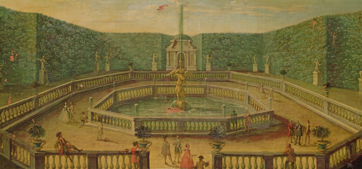 „Hírességek ligete”, Versailles alkotó: French School