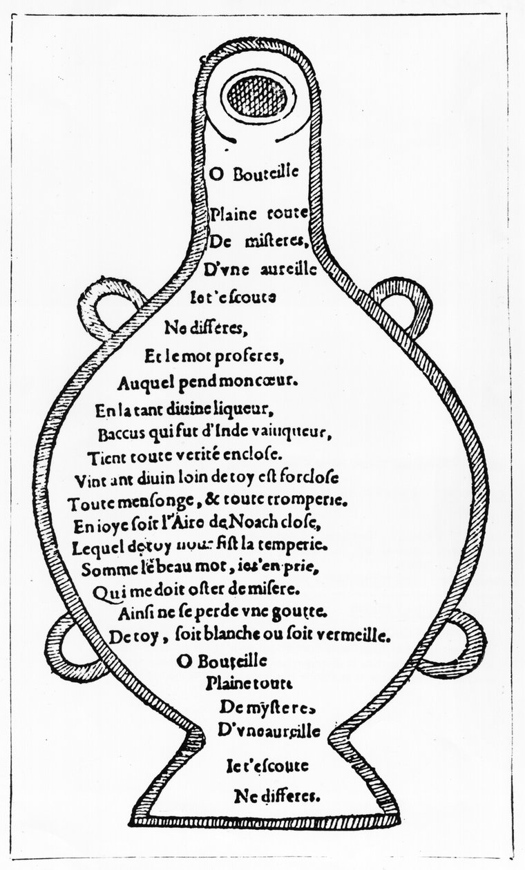 Illusztráció Francois Rabelais (1494-1553) 1605-ben megjelent „Pantagruel” című művéből alkotó: French School