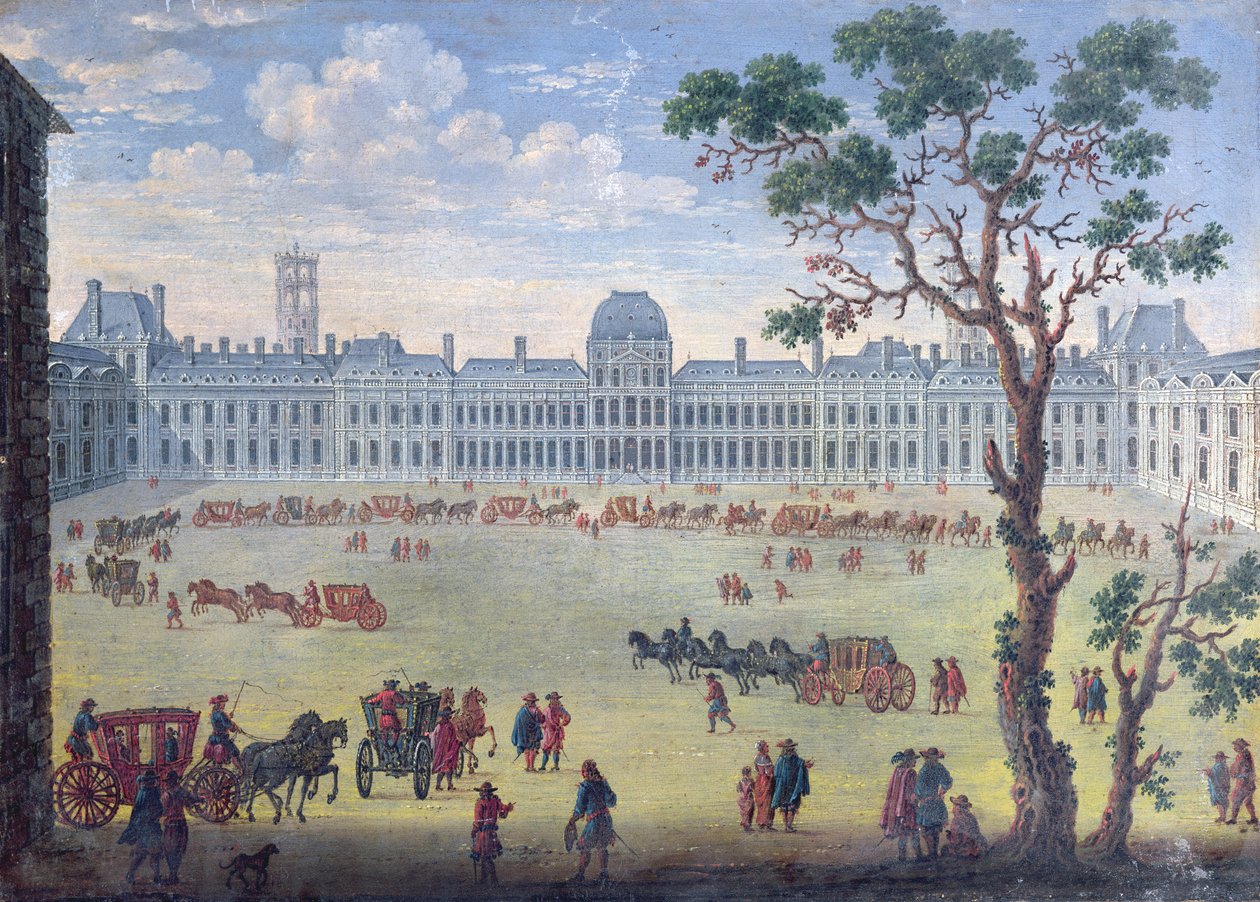 A Tuileriák képzeletbeli képe alkotó: French School