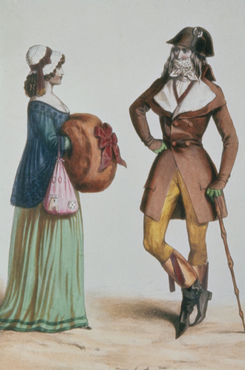 "Incredible and Wonderful", 1775 körül (színes metszet) alkotó: French School