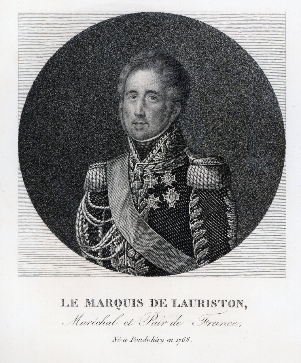 Jacques Law, Lauriston márki alkotó: French School