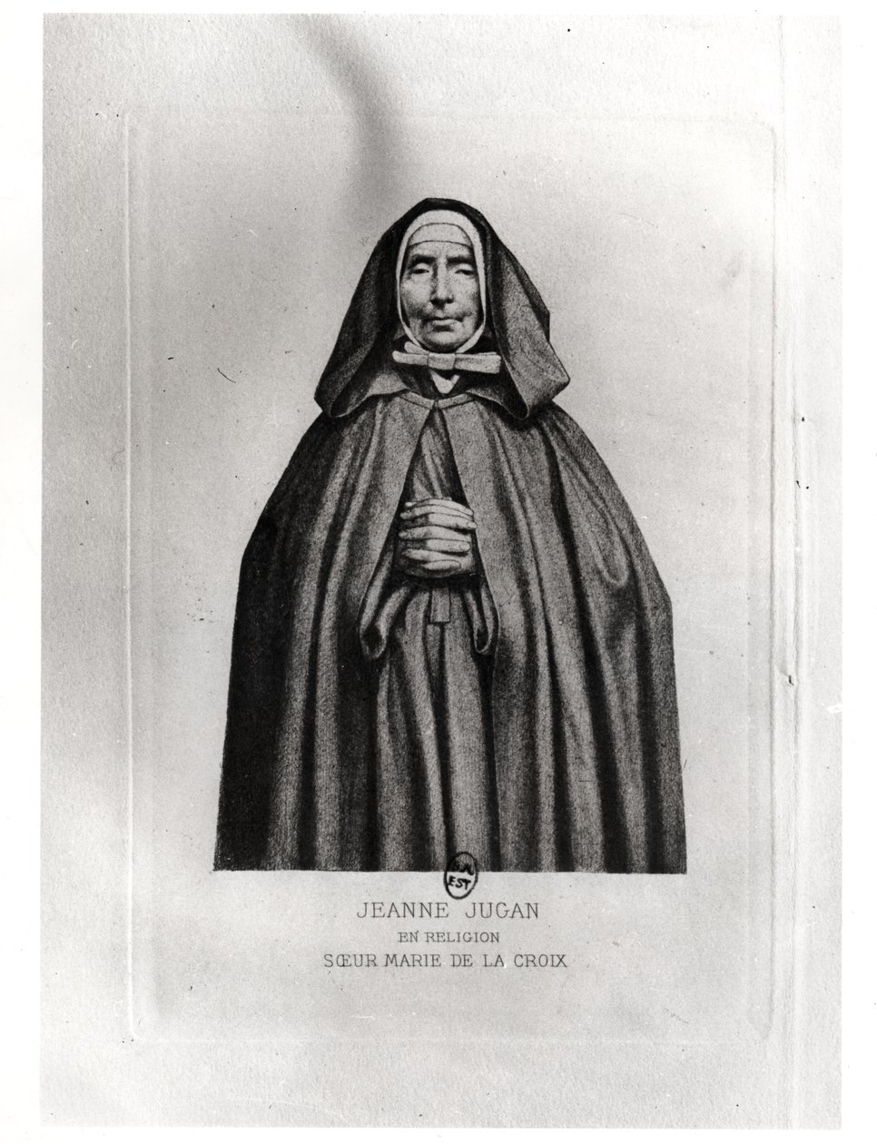 Jeanne Jugan (1792-1879) alkotó: French School