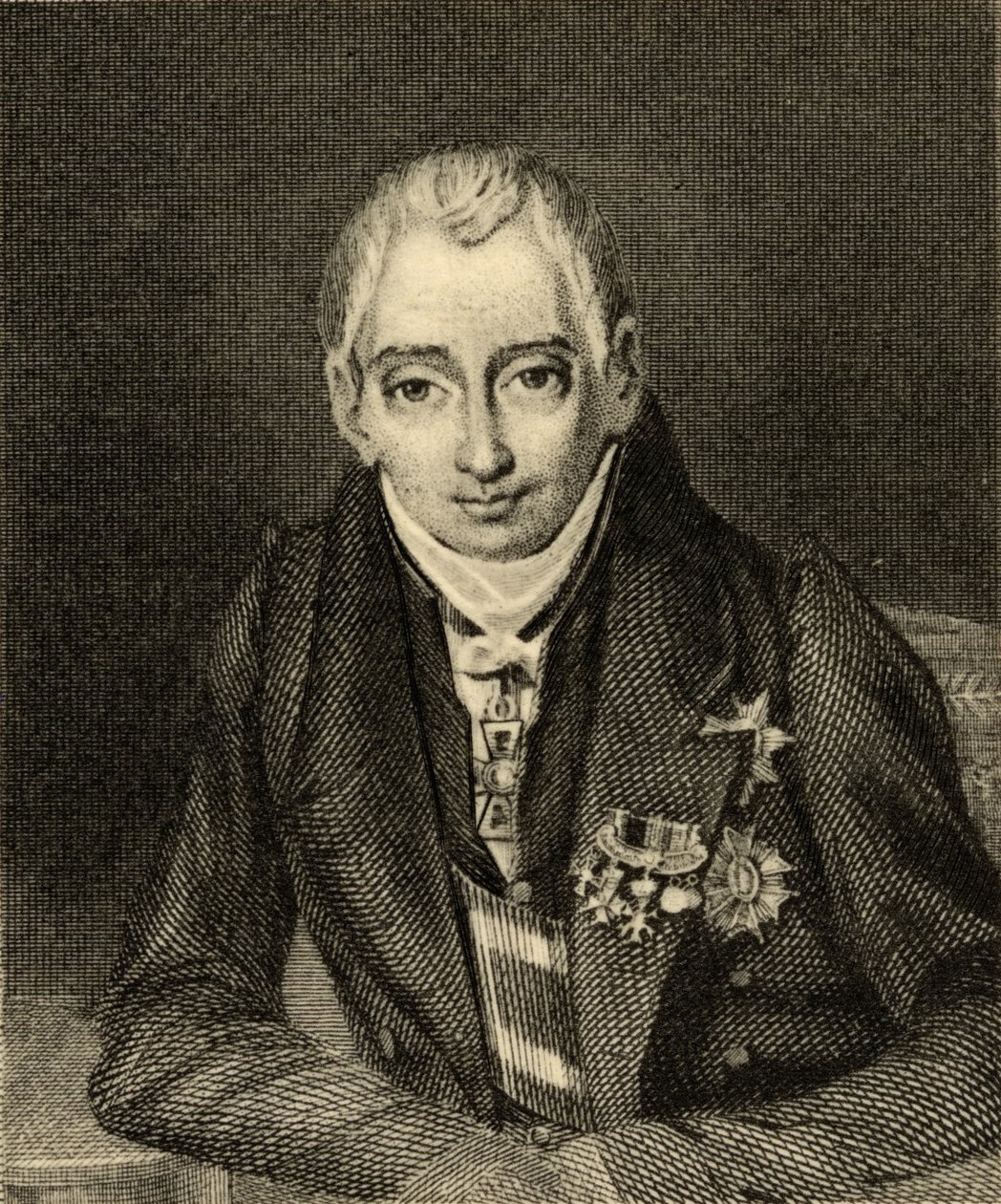 Klemens Wenzel Nepomuk Lothar (1773-1859) Metternich-Winneburg hercege alkotó: French School