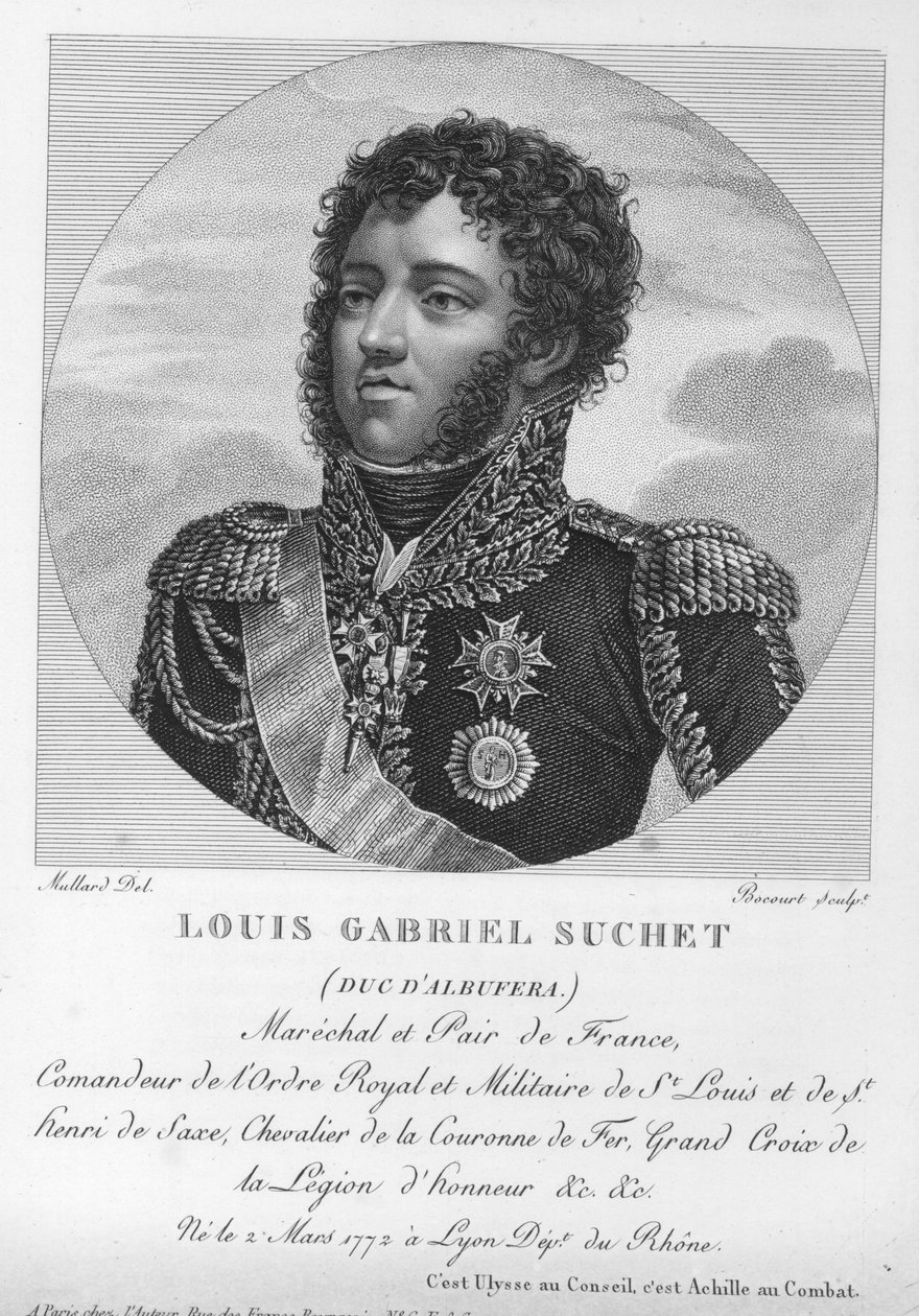 Louis-Gabriel Suchet (1770-1826) Albufera hercege és Franciaország marsallja alkotó: French School