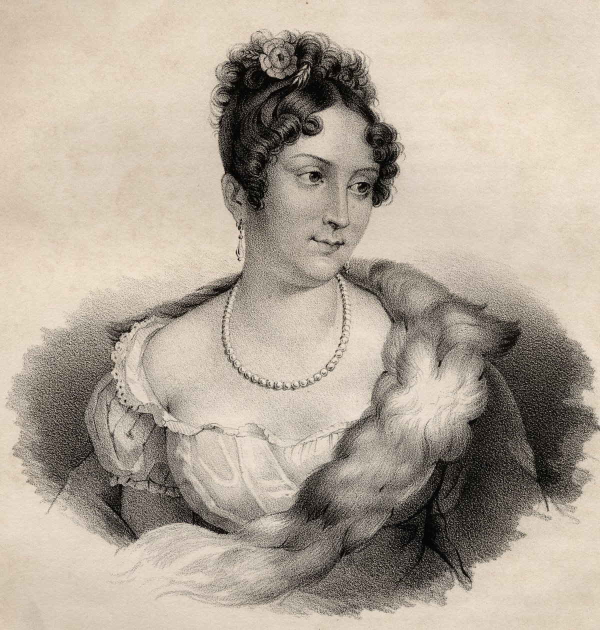Mademoiselle Mars (1779-1847) alkotó: French School