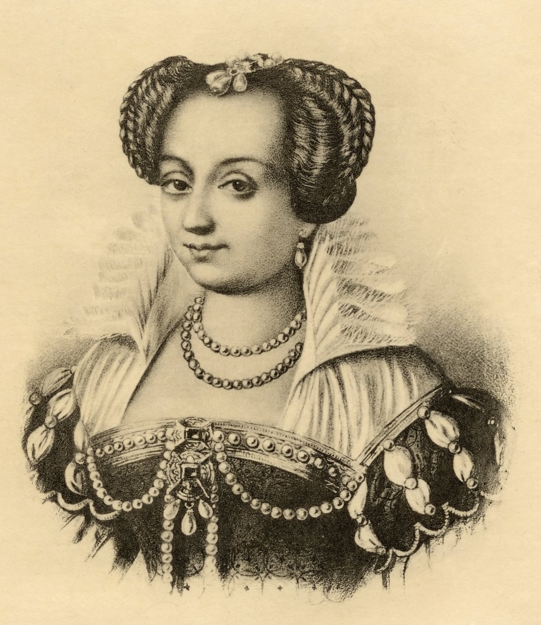 Marguerite de Valois (1553-1615) alkotó: French School
