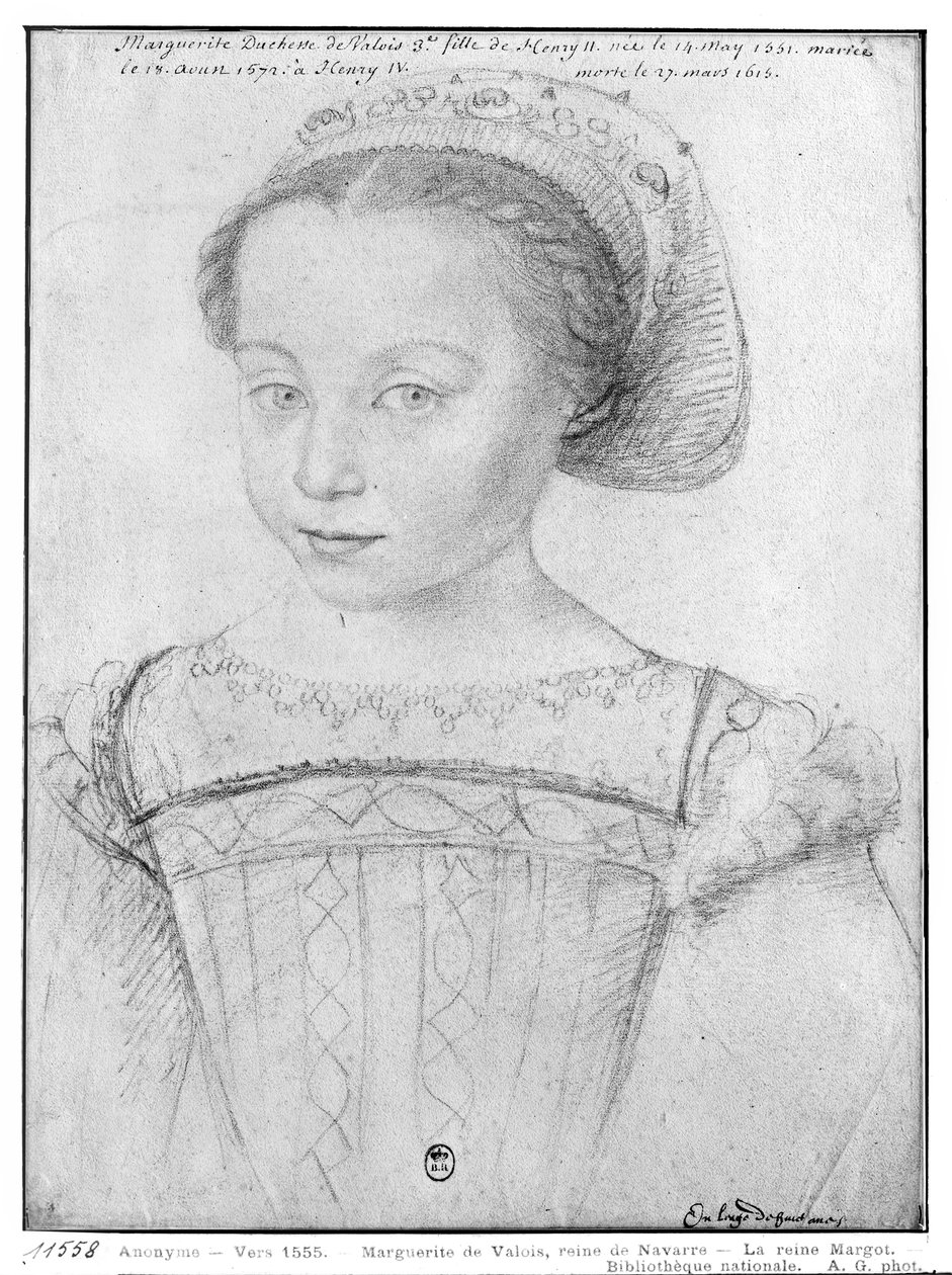 Marguerite de Valois (1553-1615) La Reine Margot néven ismert, 1555 körül alkotó: French School