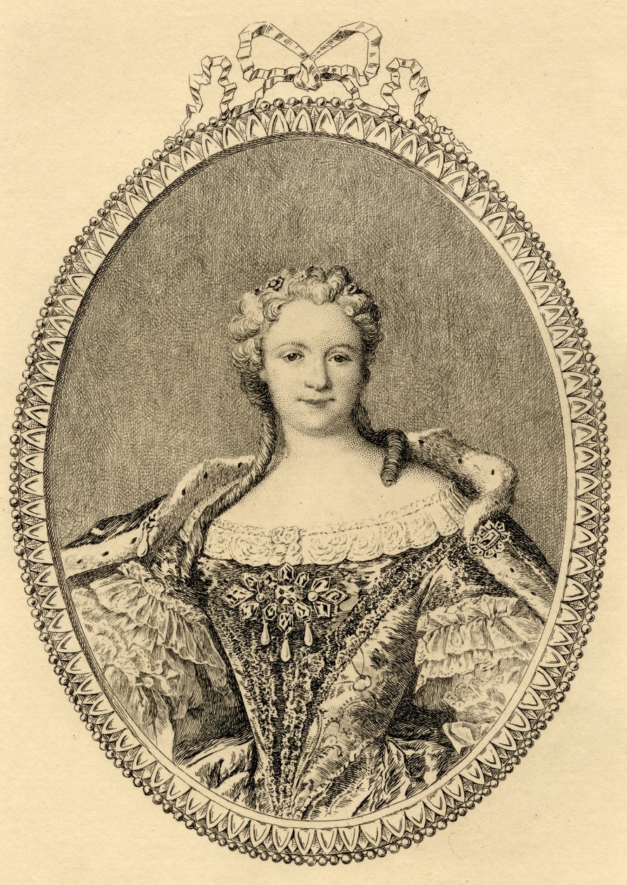 Maria Leszczynska (1703-68) alkotó: French School