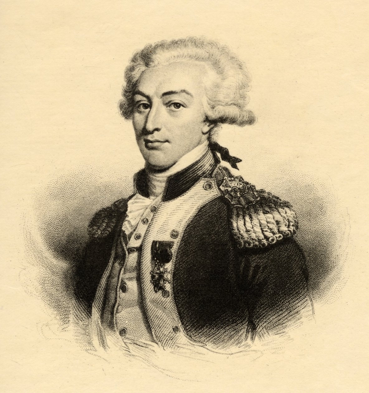 Marie Joseph Paul Yves Roch Gilbert du Motier (1757-1834) Lafayette márki alkotó: French School