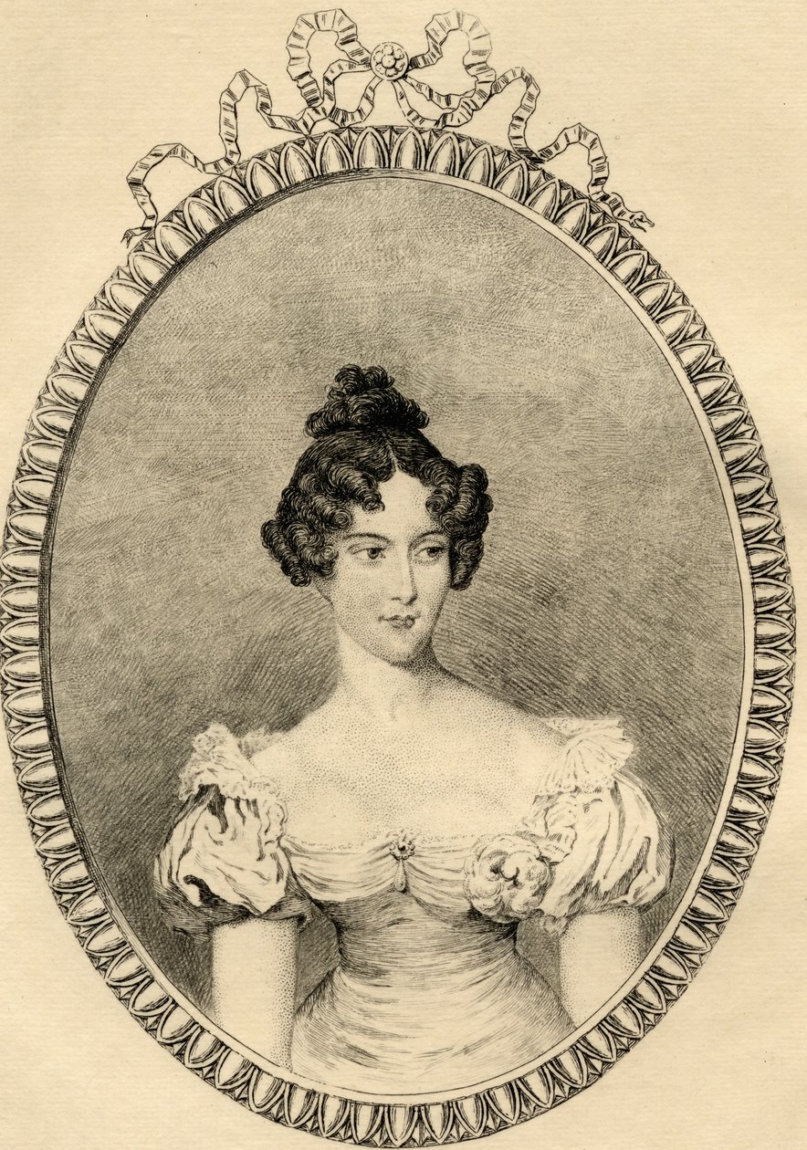 Marie-Caroline de Bourbon (1798-1870) Berry hercegnője alkotó: French School