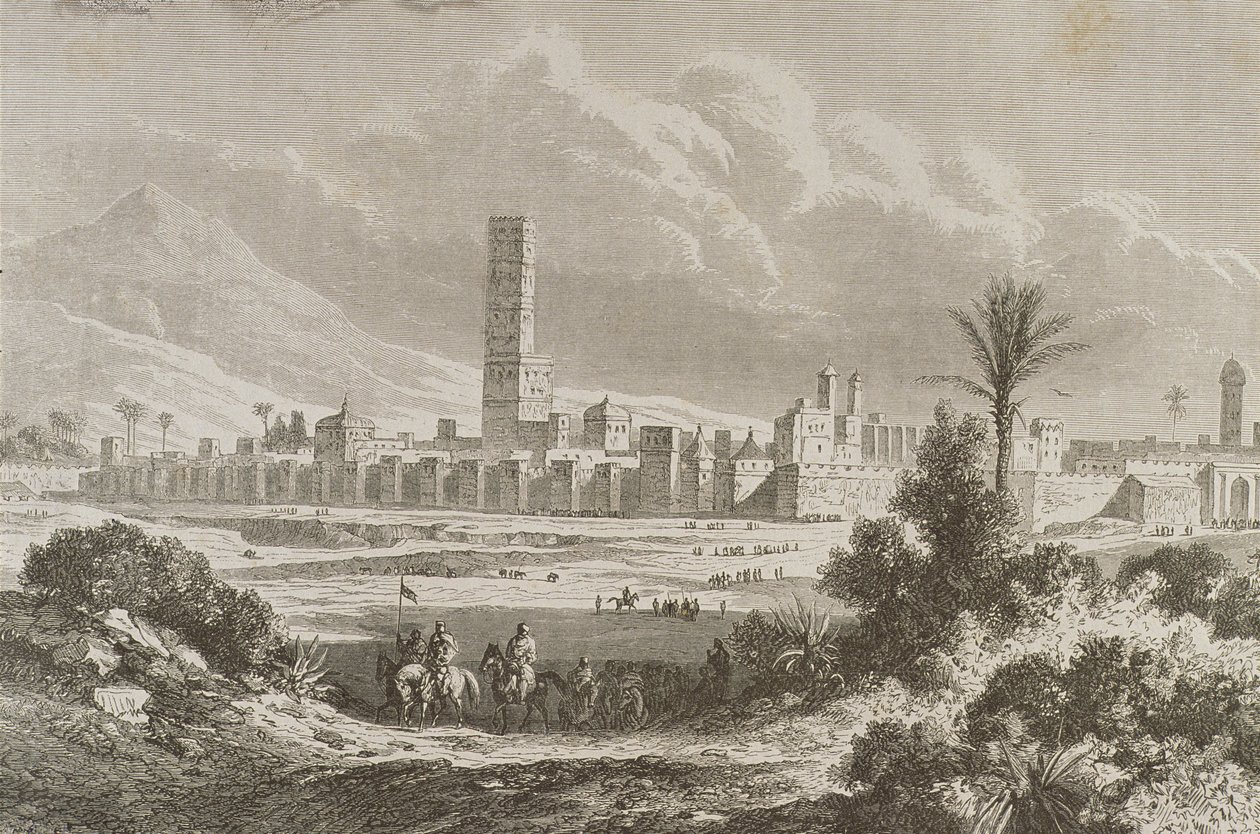 Marrakesh az 1860-as években alkotó: French School