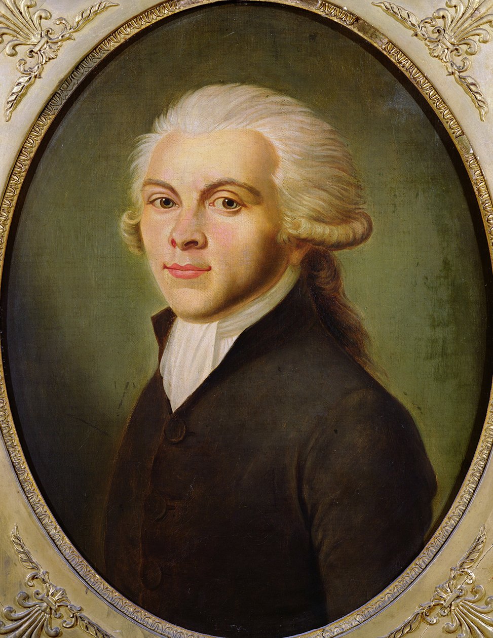 Maximilien de Robespierre (1758-94) 1793 körül alkotó: French School