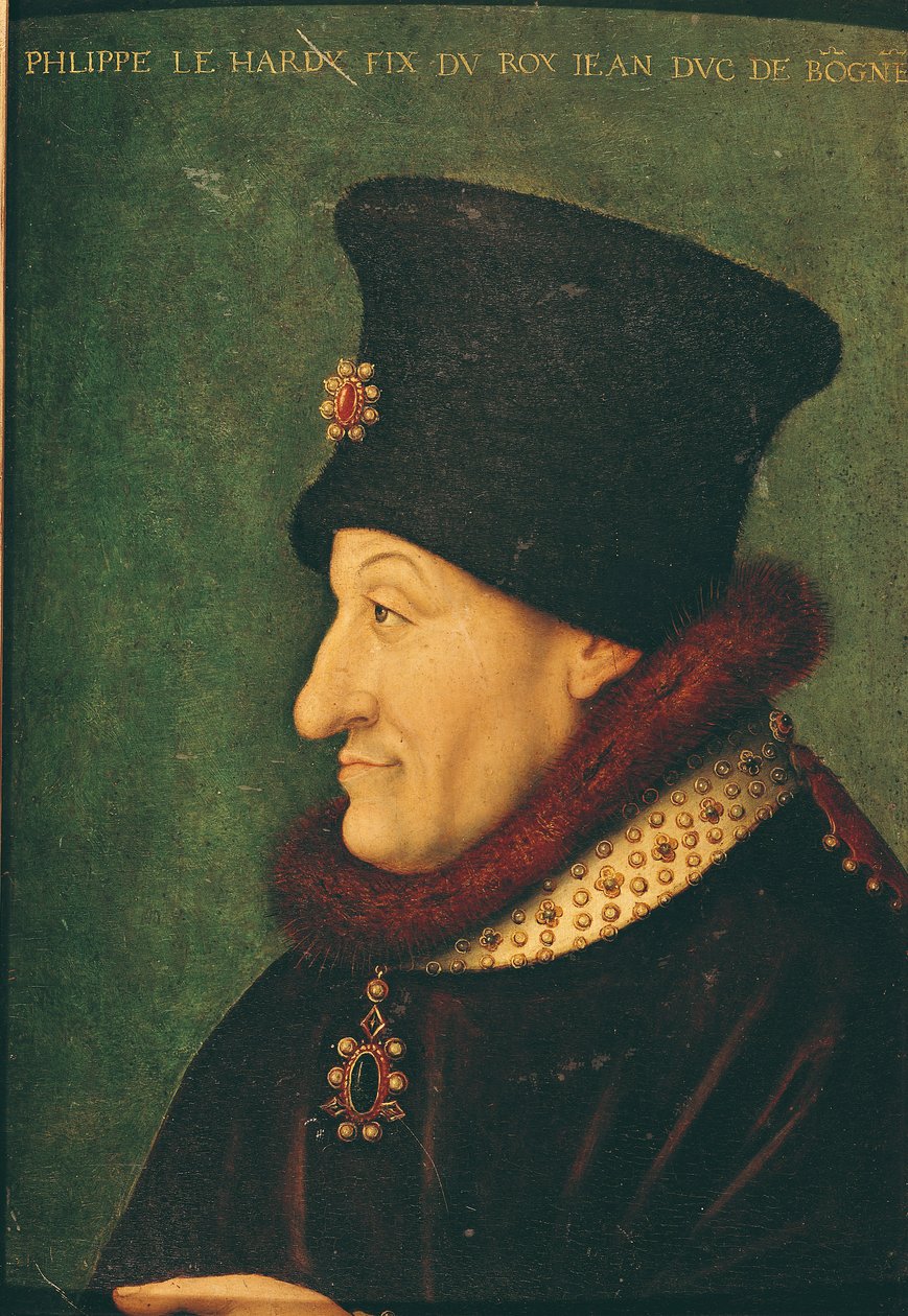 Fülöp francia (1342-1404) Burgundia hercege alkotó: French School