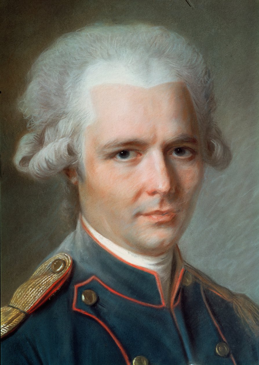 Pierre Choderlos de Laclos (1741-1803) (pasztell, papír) alkotó: French School