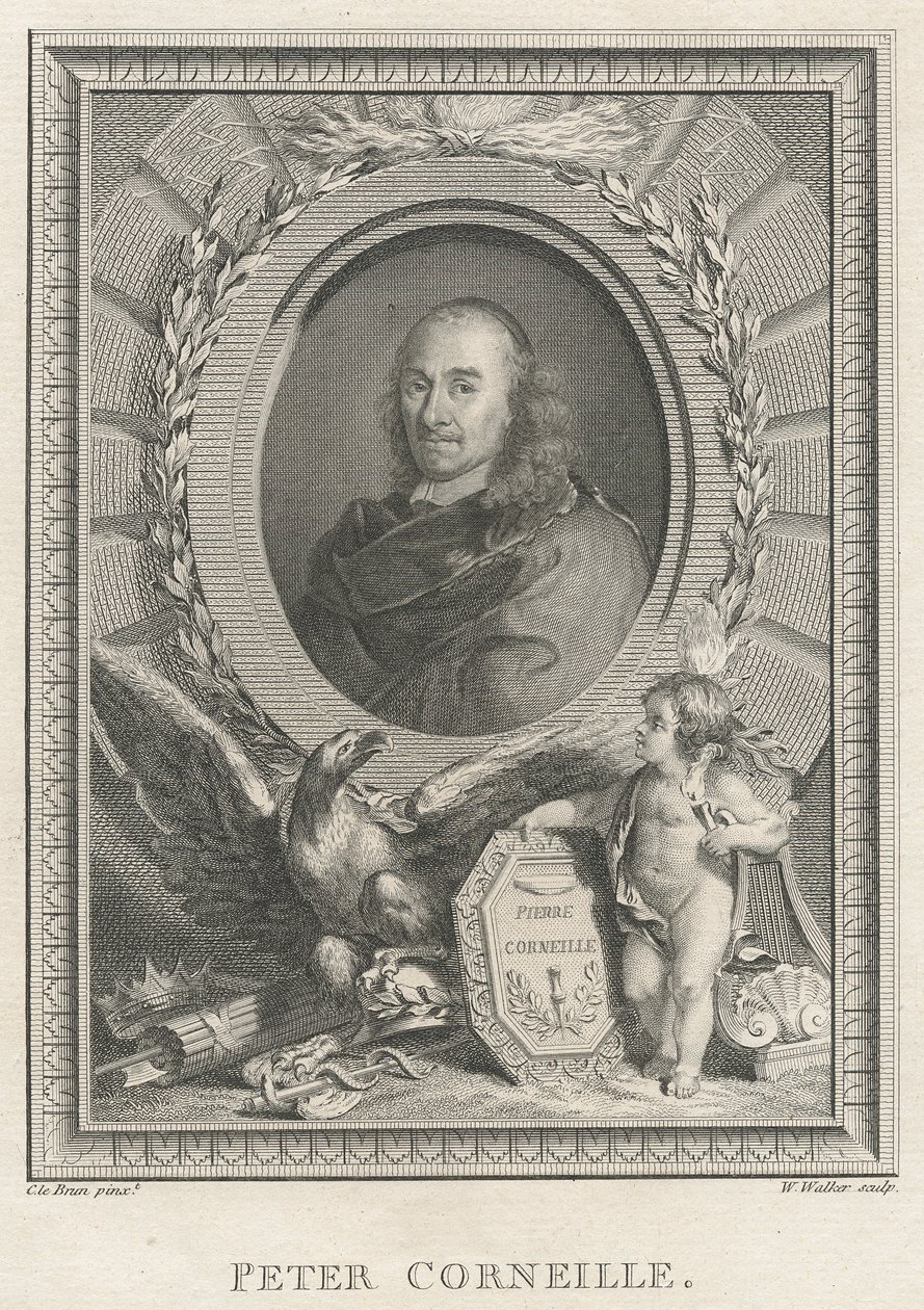 Pierre Corneille (1606-84) francia drámaíró alkotó: French School