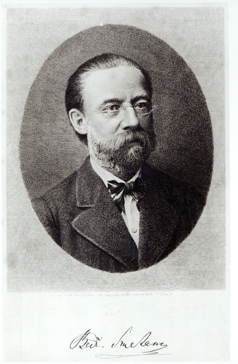 Bedrich Smetana (1824-84) portréja alkotó: French School