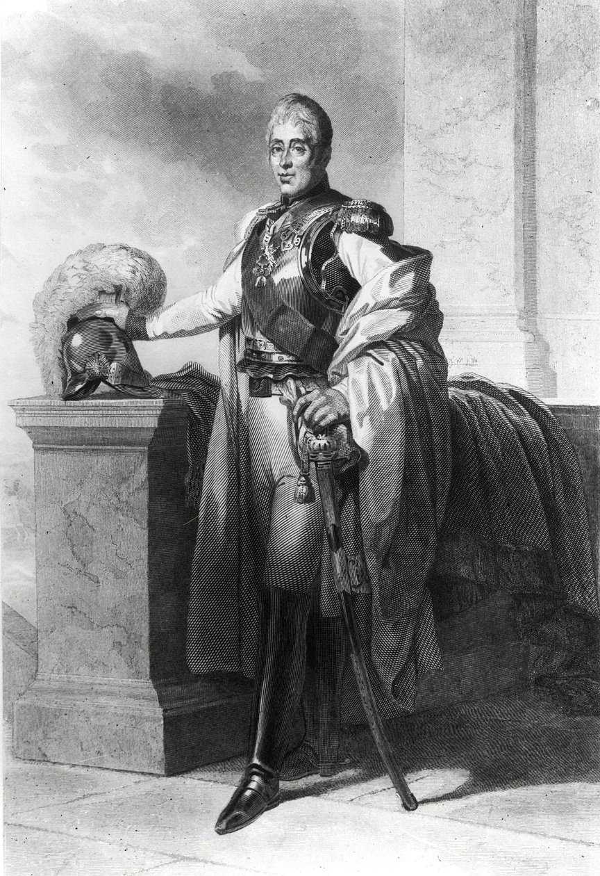 X. Károly (1757-1836) francia és navarrai király (1824-1830) portréja alkotó: French School