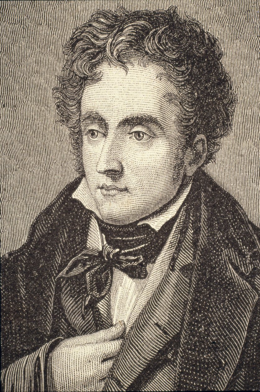 Francois Auguste Rene, Chateaubriand vikomt portréja (1768-1848) alkotó: French School