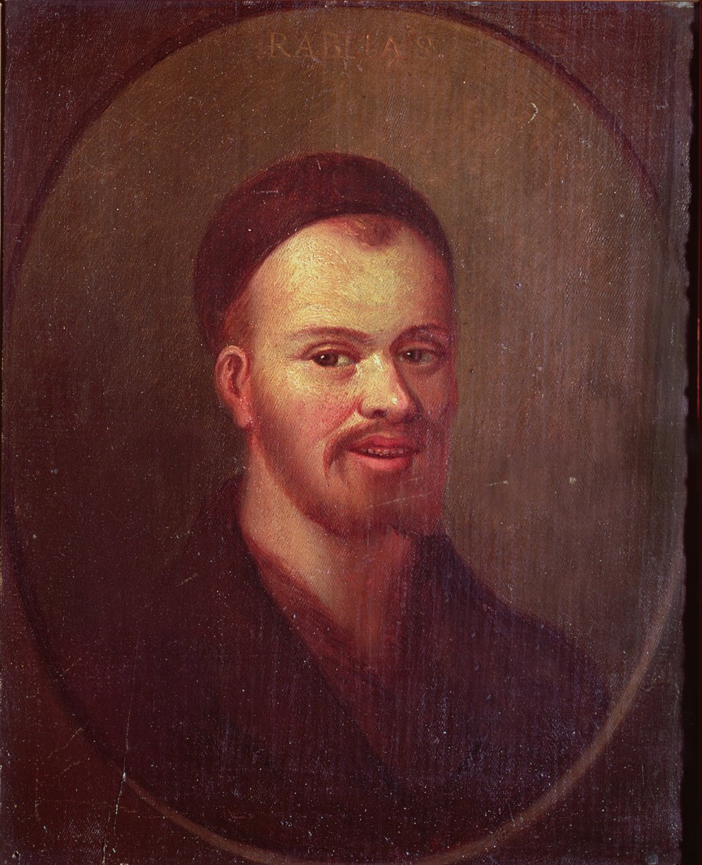 Francois Rabelais (kb. 1494-kb. 1553) francia szatirikus portréja alkotó: French School