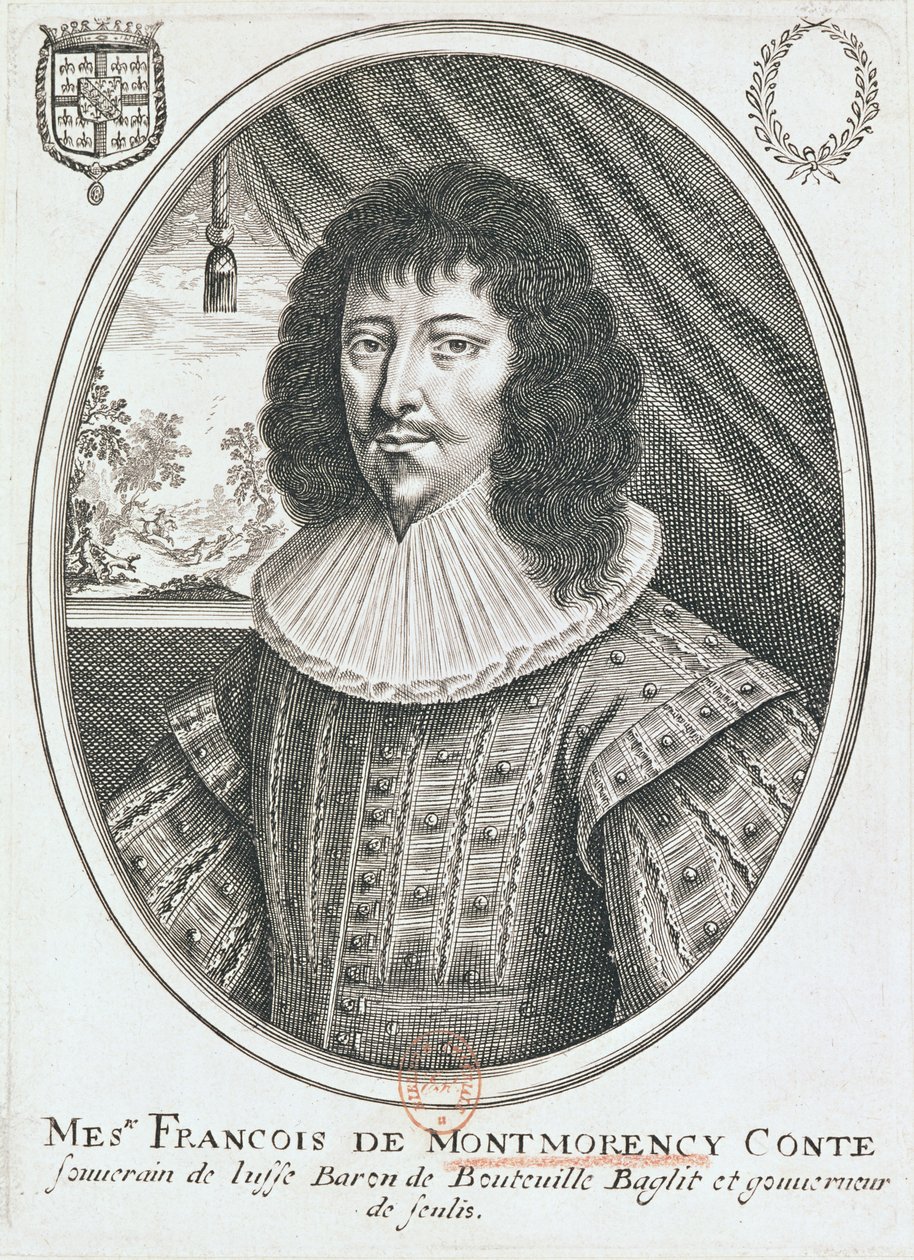 Francois de Montmorency portréja (1530-79) 1600-27 alkotó: French School