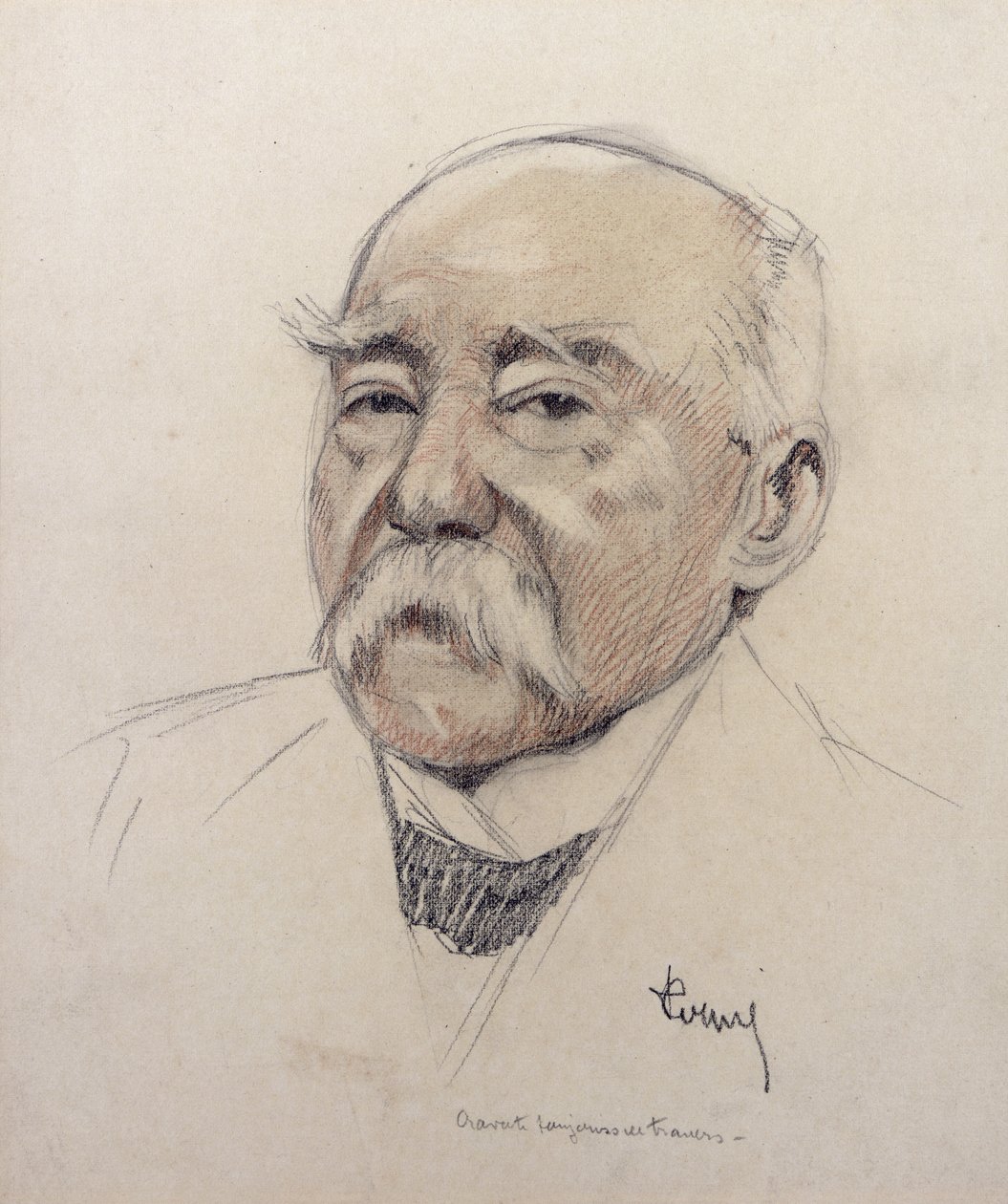 Georges Clemenceau (1841-1929) portréja alkotó: French School